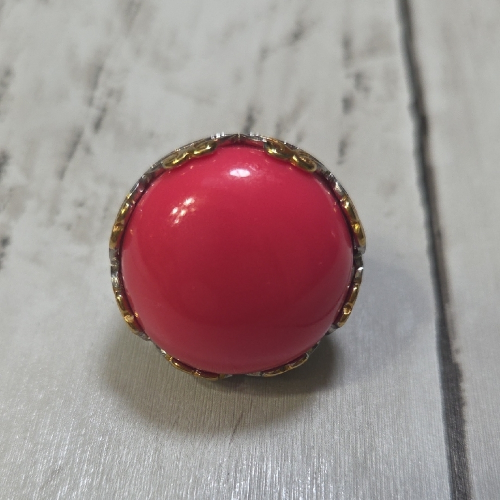 Plunder Pink and Gold Accent Ring - Picture 2 of 5